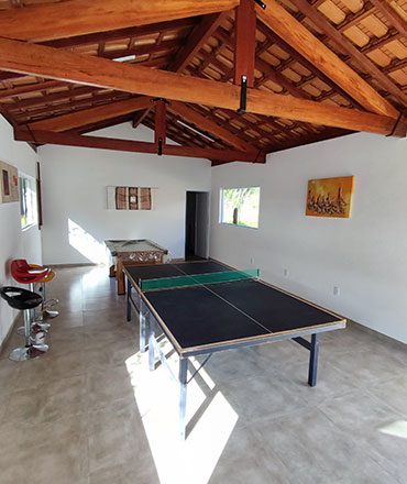 Sala de Jogos - Lazer no Recanto Sollaris
